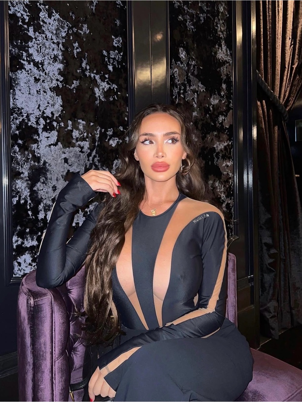 Mugler Paneled bodysuit - Picture 5 of 6